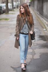 Look en Jeans – Elodie in Paris