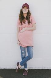 an outfit with sneakers and a tale of a tuesday night