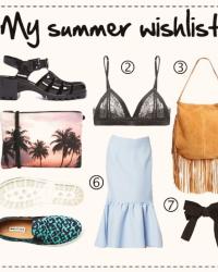 Summer wish list  