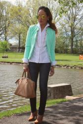 State "Mint" Blazer