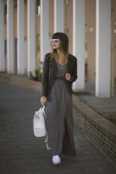 GREY MAXI DRESS