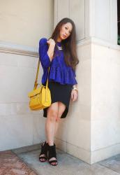 OUTFIT :: Peplum with a Peep