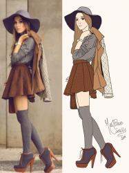 FashionCoolture:  drawing!