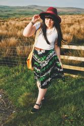 What I Wore :: The Vintage Jaeger Skirt