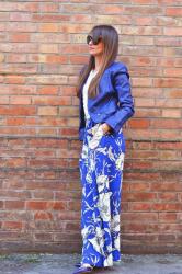 Palazzo pants floreali 