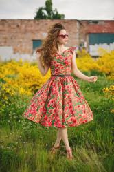 fields of poppies