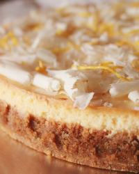 Lemon White Chocolate Cheesecake 