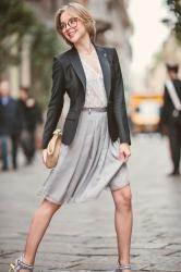 LARDINI PERFECT BLACK BLAZER