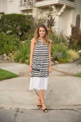 Tibi Stripes & Dainty Jewels