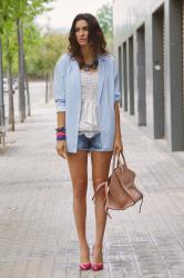 Baby Blue Blazer 