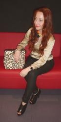 Cheetah Print Handbag