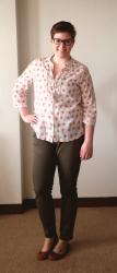 Floral Week: Springy Blouse