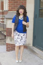 (Style Post)-Blue florals.