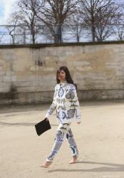 Valentina Siragusa au Jardin des Tuileries, Paris