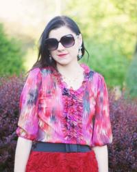 664 Rose skirt