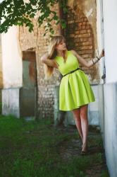 lemon curd dress