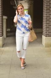 BLUE & WHITE