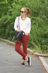 plaid pants