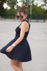 Navy dress