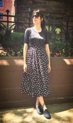 Vegan style: maxi skirt weather