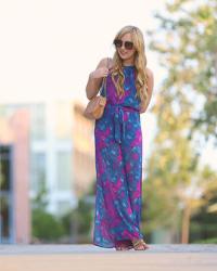 Floral Jumpsuit