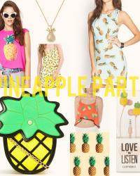 Pineapple Prints, Accessories & Recipes for Summer!