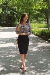 THE MOST COMFORTABLE PENCIL SKIRT