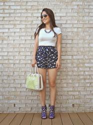 The High-Waisted Floral Short