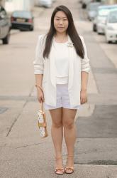 Whites and Multi monogram