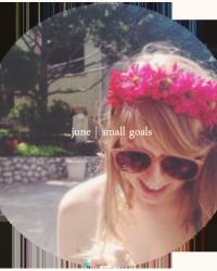 june | small goals