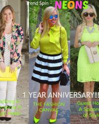 Trend Spin Linkup 1 Year Anniversary - Neon