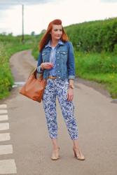 How to Mix Up Florals, Gingham & Denim