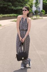 New favorite: Printed jumpsuit