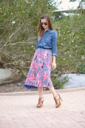 bright floral