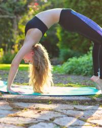 Backyard Yoga