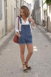 Old school : La salopette en jean