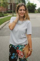 Outfit Post: Floral & Leopard