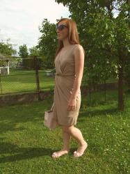 Beige dress