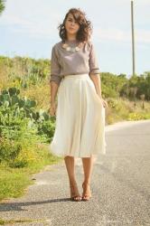 MIDI SKIRT