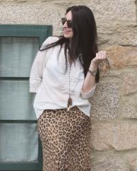 LEOPARD SKIRT