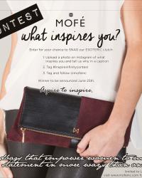 What Inspires You? MOFÉ's First Instagram Contest