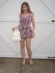 Look What I Got: Floral Romper