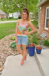 Bright Tanks and Bralettes.