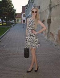 Outfit: Leopardie šatičky