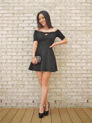 The Off-Shoulder LBD