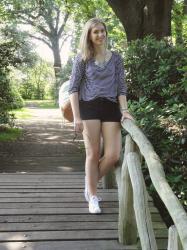 OOTD: Stripes & Shorts
