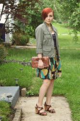 Cute Outfit of the Day: Topshop and French Connection Thrifted