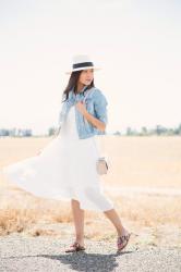 How to Style A White Dress For Summer