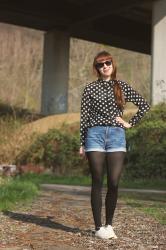 Outfit: White brogues