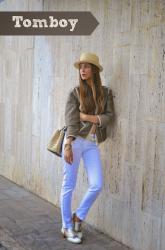 Tomboy: un look con capi che sembrano rubati dal guardaroba maschile